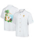 Фото #1 товара Men's White Tennessee Volunteers Castaway Game Camp Button-Up Shirt