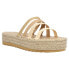 Фото #2 товара Matisse Gwen Platform Espadrille Womens Beige Casual Sandals GWEN-664