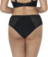 Curvy Kate Women's 185696 Rush Mini Brief Bikini Bottom Swimwear Black Size L