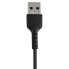 Фото #10 товара StarTech.com 6" (15cm) Durable Black USB-A to Lightning Cable - Heavy Duty Rugged Aramid Fiber USB Type A to Lightning Charger/Sync Power Cord - Apple MFi Certified iPad/iPhone 12 - Black - USB A - Lightning - 0.15 m - Male - Male
