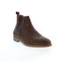 Фото #4 товара Bruno Magli Simon BM3SIMC0 Mens Brown Leather Slip On Chelsea Boots