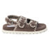 Фото #1 товара BEACH by Matisse Koa Footbed Sling Back Womens Grey Casual Sandals KOA-023