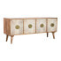 TV furniture Home ESPRIT Golden Natural Wood 145 x 40 x 60 cm