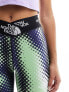 Фото #7 товара The North Face Training Aracar high waist 7/8 leggings in green dot print Exclusive at ASOS