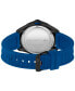 Фото #3 товара Часы и аксессуары Lacoste Мужские Наручные Часы Tiebreaker Blue Silicone Strap 43мм