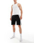 Фото #4 товара Tommy Hilfiger monotype stripe lounge shorts in black