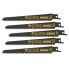 Фото #1 товара DEWALT BRZESZCZOT DO PIŁY SZABLASTEJ 152x4,2mm/DREWNO 5szt