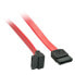 Фото #1 товара Lindy 0.2m Internal SATA III cable - 90° - 0.2 m - SATA III - SATA 7-pin - SATA 7-pin - Female/Female - Red