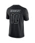 Фото #4 товара Men's Justin Herbert Black Los Angeles Chargers Reflective Limited Jersey