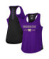 Women's Purple Washington Huskies Sachs 2-Hit Scoop Neck Racerback Tank Top