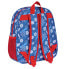 Фото #3 товара Школьный рюкзак 3D Spider-Man Красный Тёмно Синий 27 x 33 x 10 cm