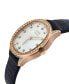 Women's Morcote Black Leather Watch 36mm