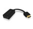 Фото #2 товара ICY BOX IB-AC502 - VGA (D-Sub) - HDMI Type A (Standard) - Male - Female - Black