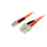 Фото #2 товара StarTech.com Fiber Optic Cable - Multimode Duplex 50/125 - LSZH - LC/SC - 3 m - 3 m - OM2 - LC - SC