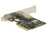 Фото #4 товара Delock 89475 - Internal - Wired - PCI Express - Fiber - 10000 Mbit/s - Black - Silver