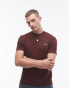 Фото #1 товара Lacoste logo t-shirt in burgundy