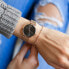 Фото #2 товара Наручные часы Silicone strap for Apple Watch - Black / Gray 42/44/45 mm, 4wrist Starlit