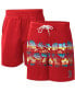 ფოტო #2 პროდუქტის Men's Red Boston Red Sox Breeze Volley Swim Shorts