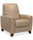 Фото #1 товара Brayna 35" Classic Leather Pushback Recliner, Created for Macy's