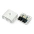 Фото #2 товара Surface socket 2x RJ45 Lanberg - white - cat.6