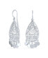 ფოტო #1 პროდუქტის Moroccan Fashion Tear Shape Dangling Coins Statement Chandelier Earrings For Women Sterling Silver