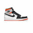 Фото #2 товара Кроссовки Nike Air Jordan 1 Retro High Electro Orange (Черно-белый)