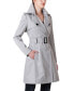 ფოტო #3 პროდუქტის Women's Angie Water Resistant Hooded Trench Coat