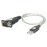 Фото #1 товара Адаптер USB—серийный порт Techly IDATA USB-SER-2T 45 cm