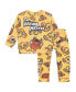 ფოტო #1 პროდუქტის Toddler Boys Mickey Mouse Lion King Winnie the Pooh Waffle Knit Sweatshirt & Pants Set Newborn to (0-3 Months - 5T)