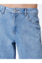 Фото #19 товара Düz Bol Paça Düşük Bel Kot Pantolon Cepli Pamuklu - Loose Straight Jeans