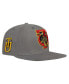 Men's Gray Tuskegee Golden Tigers Evergreen TU Snapback Hat