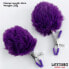 Фото #5 товара Nipple Clamps with Purple Fur