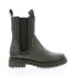 Фото #1 товара Miz Mooz Fennel P94204 Womens Green Leather Slip On Chelsea Boots