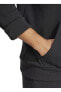 Siyah Erkek Kapüşon Yaka Sweatshirt Ir9181 M