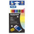 MILAN Box 12 Plastipastel + Eraser + Sharpener (With Inner Tray)