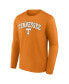 Фото #2 товара Men's Tennessee Orange Tennessee Volunteers Campus Long Sleeve T-shirt