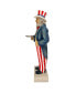 Фото #3 товара Uncle Sam Yankee Doodle Dandy Butler Pedestal Sculptural Table