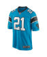 Фото #3 товара Men's Jeremy Chinn Blue Carolina Panthers Game Jersey