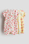 Фото #1 товара 3-pack Cotton Pajama Jumpsuits