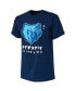 Фото #3 товара Men's NBA x Naturel Navy Memphis Grizzlies No Caller ID T-shirt