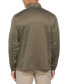 ფოტო #2 პროდუქტის Men's Two-Tone Space-Dyed Quarter-Zip Golf Pullover