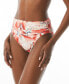 Фото #1 товара Women's Shirred-Waist Bikini Bottom