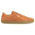 Puma Suede Crepe Lace Up Mens Orange Sneakers Casual Shoes 380707-08 8 - фото #1