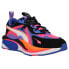 Фото #2 товара Puma RsCurve Lace Up Womens Purple Sneakers Casual Shoes 38538001