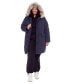 Фото #1 товара Plus Size Laurentian Long Parka Winter With Faux Fur Hood