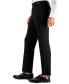 ფოტო #2 პროდუქტის Men's Slim-Fit Black Solid Suit Pants, Created for Macy's
