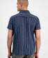 Фото #2 товара Men's Horacio Regular-Fit Striped Shirt, Created for Macy's