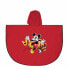 Waterproof Poncho with Hood Mickey Mouse Red