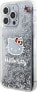 Sourcing Hello Kitty HKHCP15XLIKHET iPhone 15 Pro Max 6.7" silver/silver hardcase Liquid Glitter Charms Kitty Head