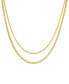 18K Gold Plated or Silver Plated Layered Necklace